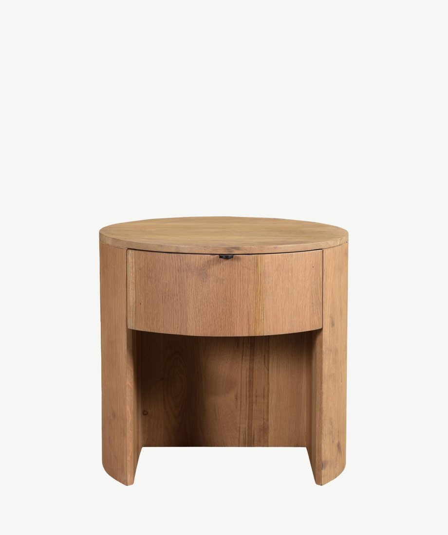 Loren Oak Nightstand - Image 2