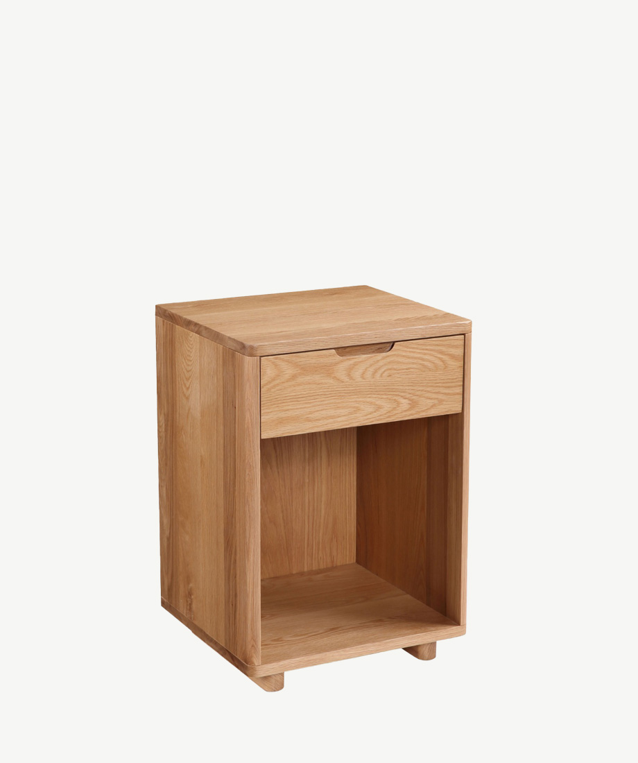 Ramila Oak Nightstand - Image 2